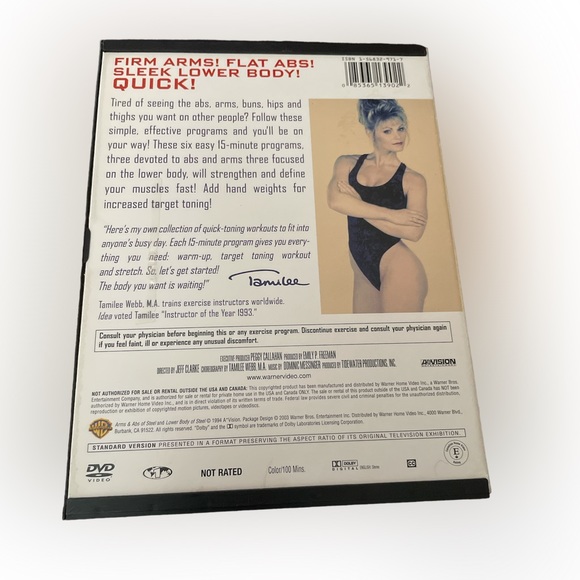 Tamilee Webb & Leisa Hart Body of Steel Workout Collection - Picture 3 of 5